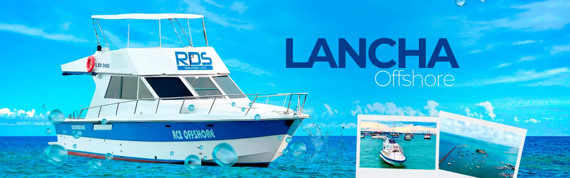 Transporte marítimo com lanchas Offshore